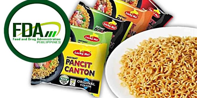 FDA Lucky Me Pancit Canton