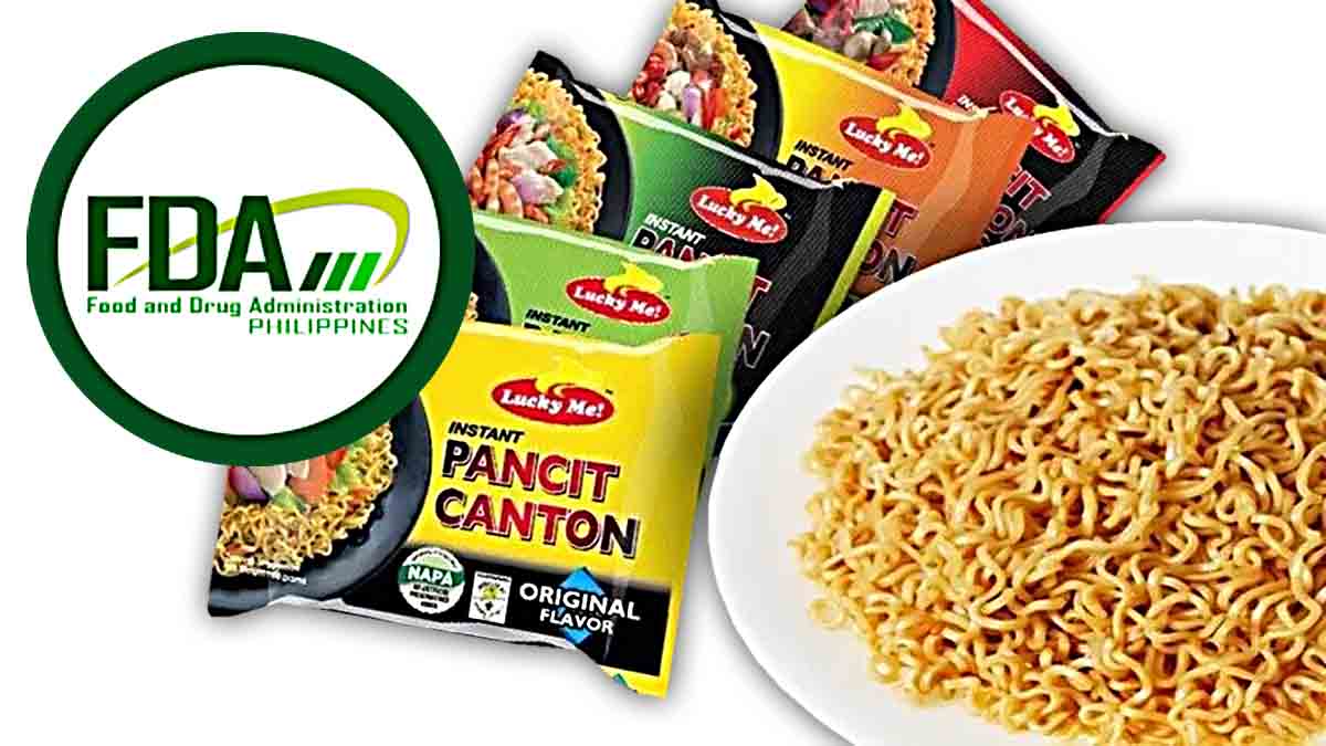 FDA Lucky Me Pancit Canton