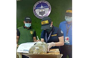 P1.2-M kush & liquid Marijuana nasabat ng BoC - Port of NAIA