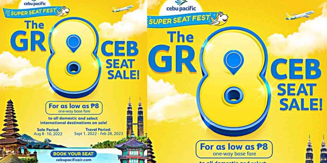 Cebu Pacific CebPac Gr8 8 8