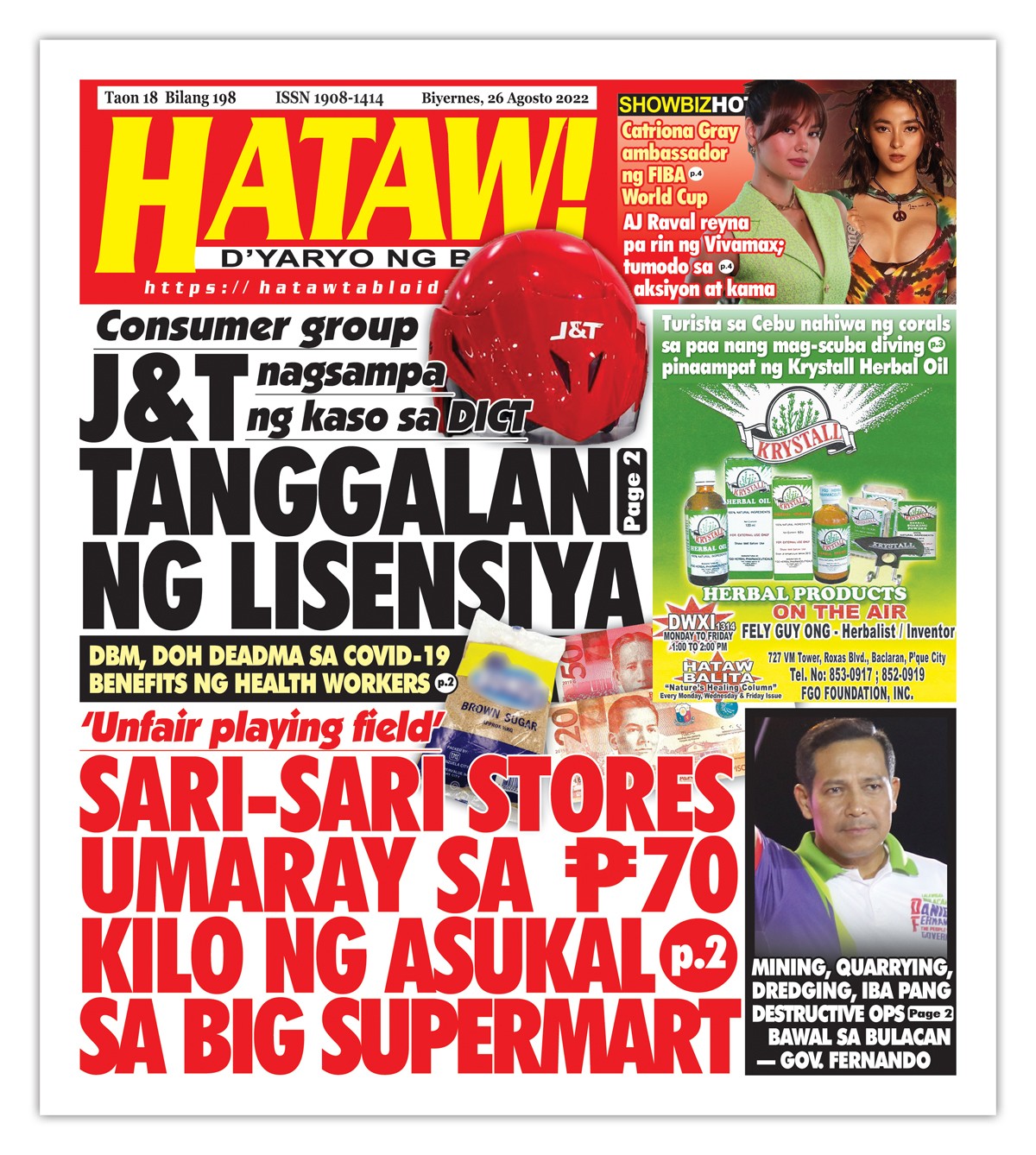 082622 Hataw Frontpage