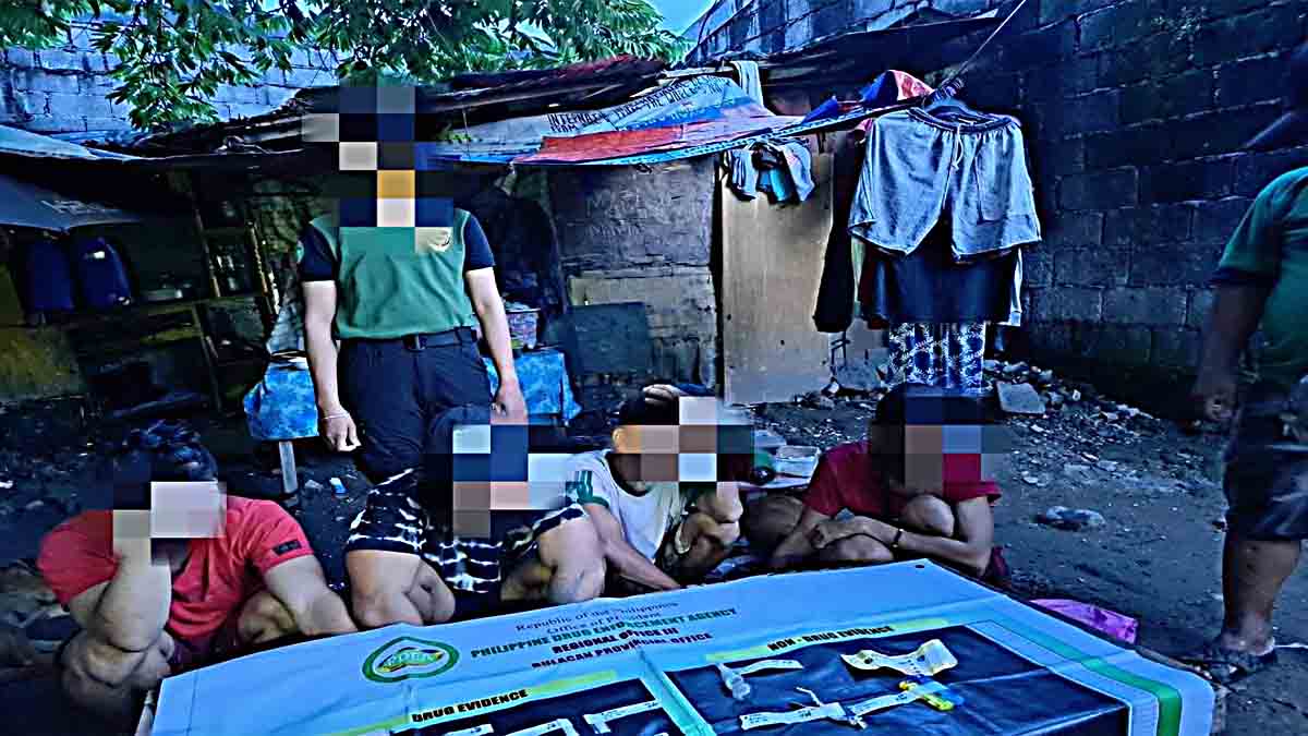 Batakang barong-barong binaklas 6 TULAK NABULAGA TIKLO