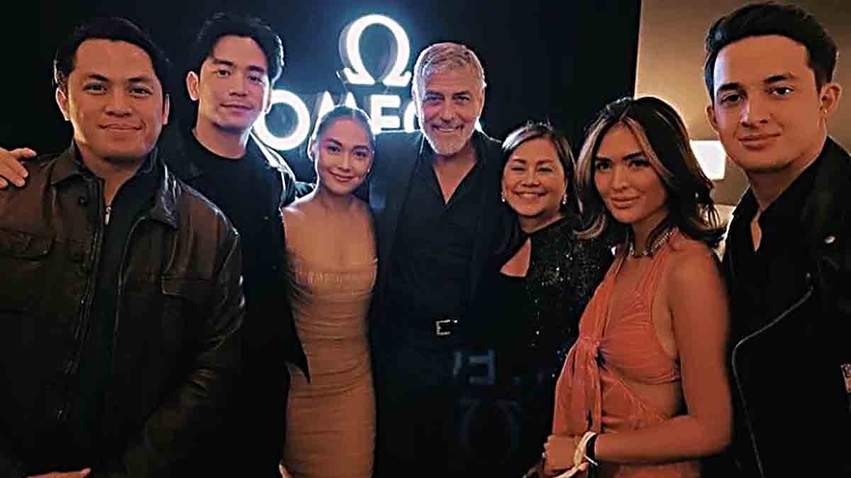 George Clooney Sofia Andres Joshua Garcia Maja Salvador
