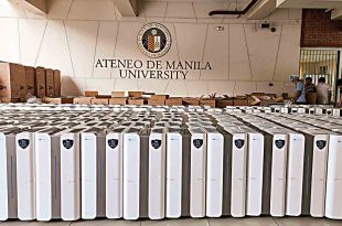 UV Care air purifier ADMU Ateneo