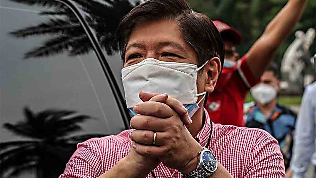 Bongbong Marcos face mask