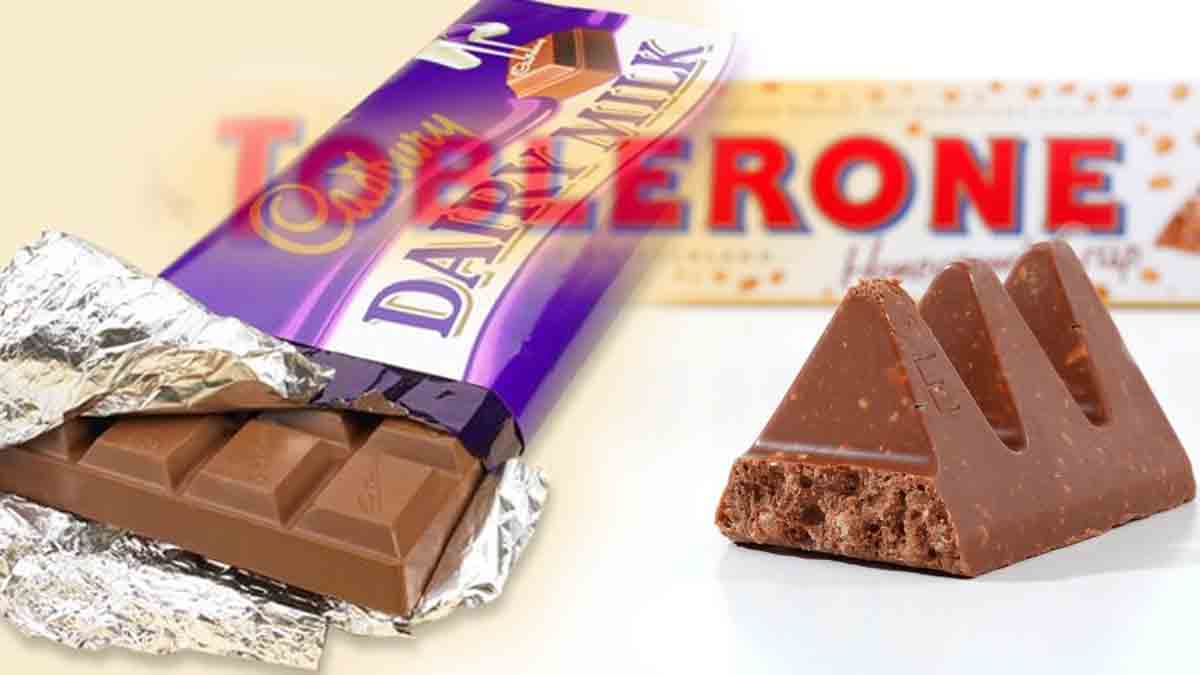 chocolate Toblerone Cadbury