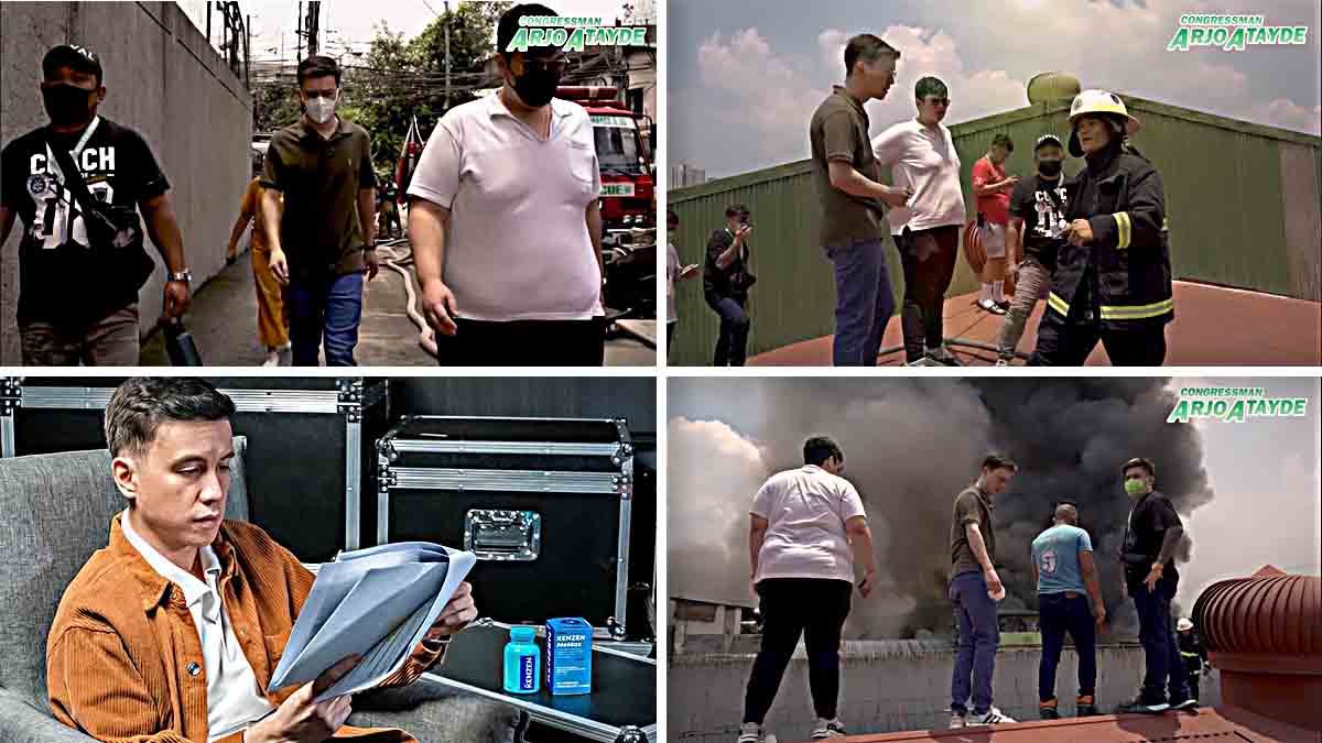 Arjo Atayde Fire Brgy Balingasa