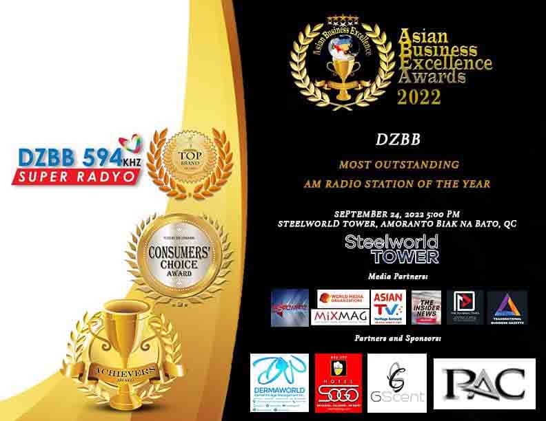 DZBB 594 Asian Business Excellence Awards