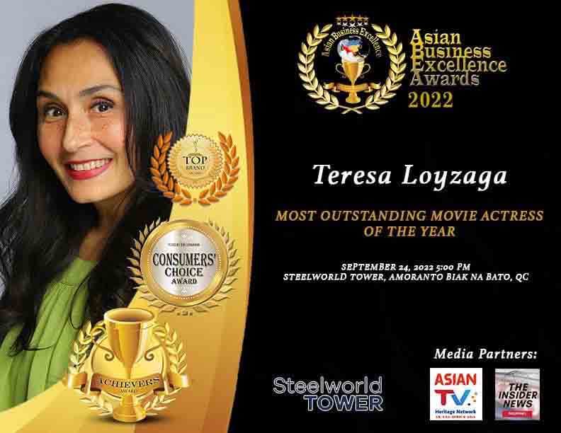 Teresa Loyzaga Asian Business Excellence Awards