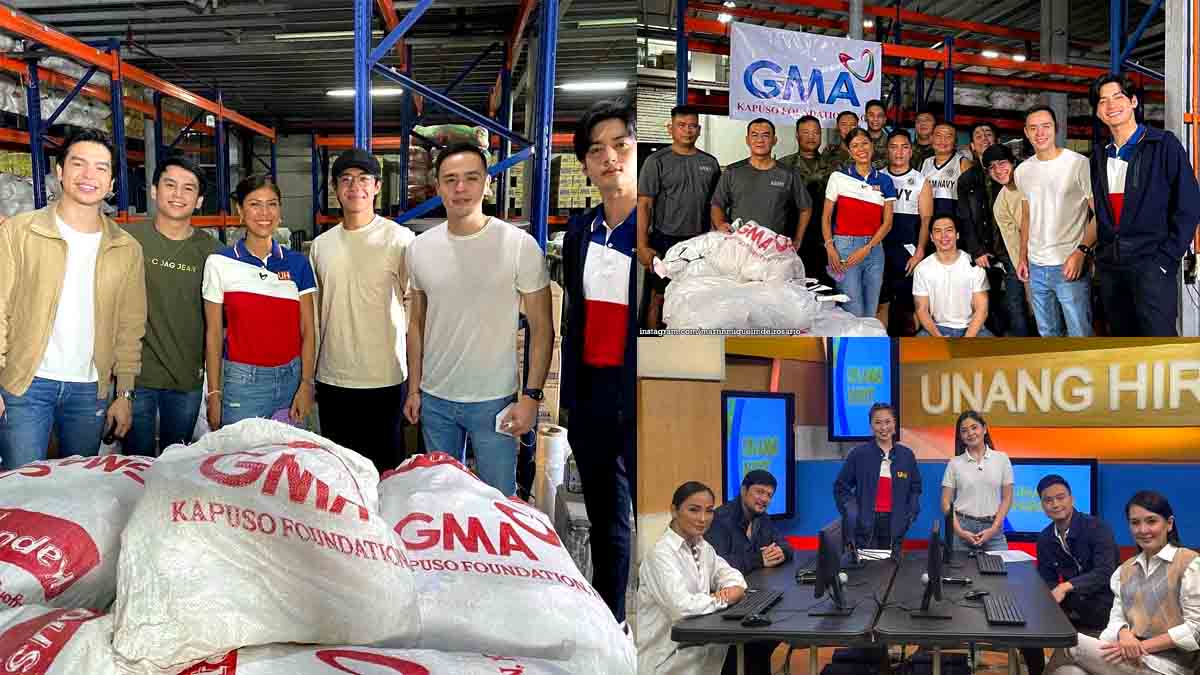 GMA Kapuso stars tulong bagyong Karding