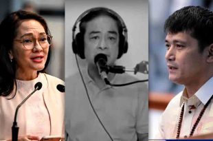 Percy Lapid Risa Hontiveros Robin Padilla