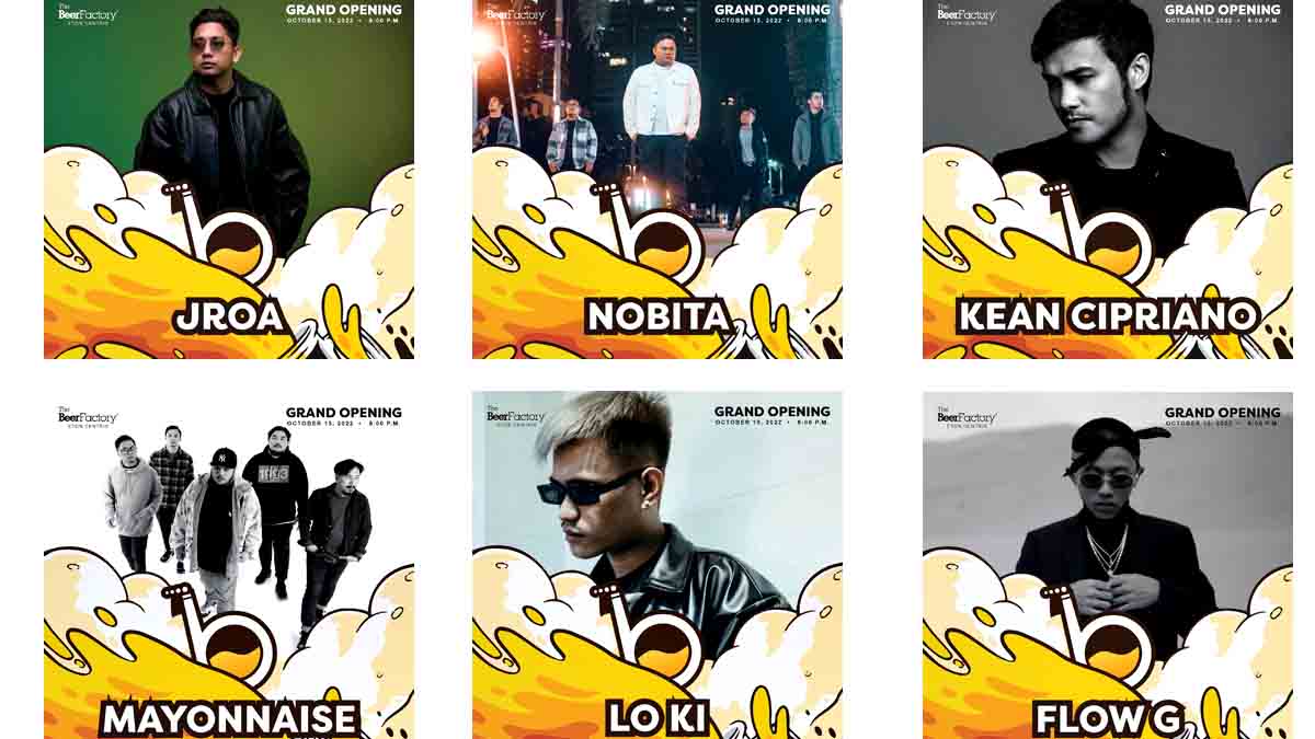 The Beer Factory Kian Cipriano, Mayonaise, DJ Alondra, Nobita, Loki,JROA, Flow G