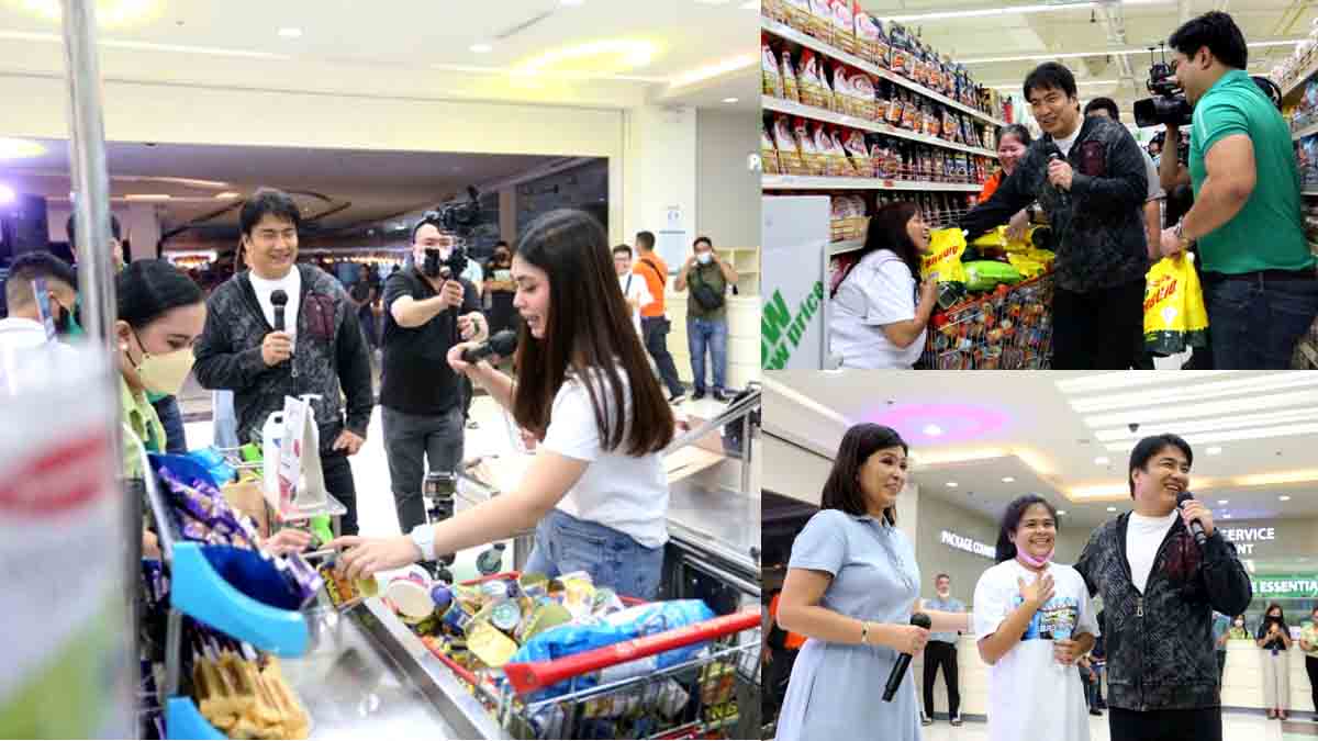 Bong Revilla Jr Grocery Give Away
