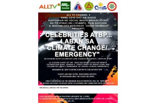 Celebrities Atbp Laban sa Climate Change Emergency concert