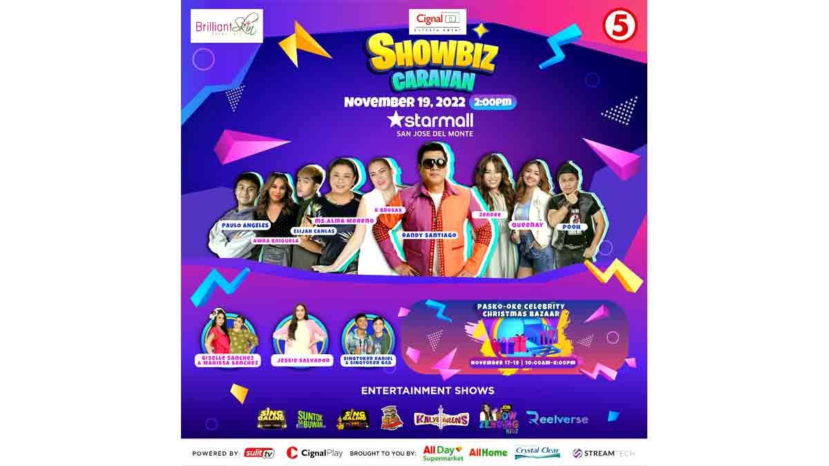 Showbiz Caravan Cignal TV5