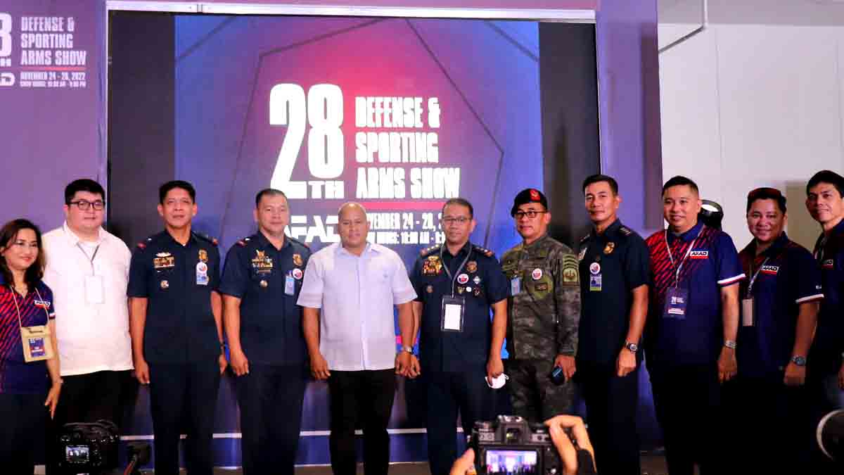 Bato dela Rosa AFAD arms show