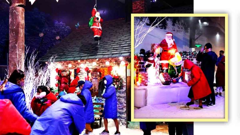 White Christmas Snow World Manila