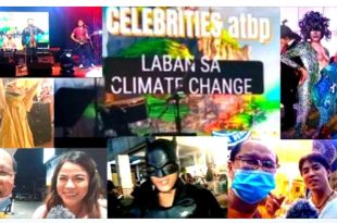 Celebrities Atbp Laban sa Climate Change KSMBPI Mike Aragon