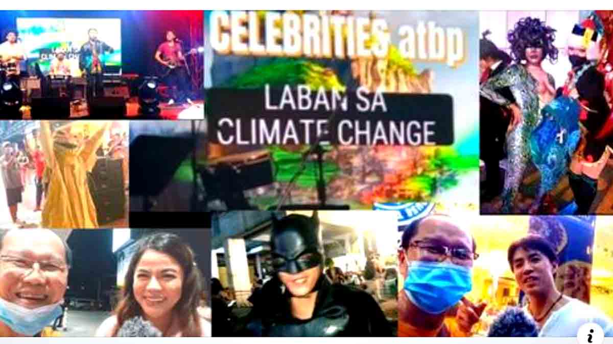 Celebrities Atbp Laban sa Climate Change KSMBPI Mike Aragon