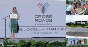 Mayor Jocel Vistan-Casaje, Ayala Land Estate Crossroads