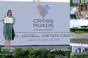 Mayor Jocel Vistan-Casaje, Ayala Land Estate Crossroads