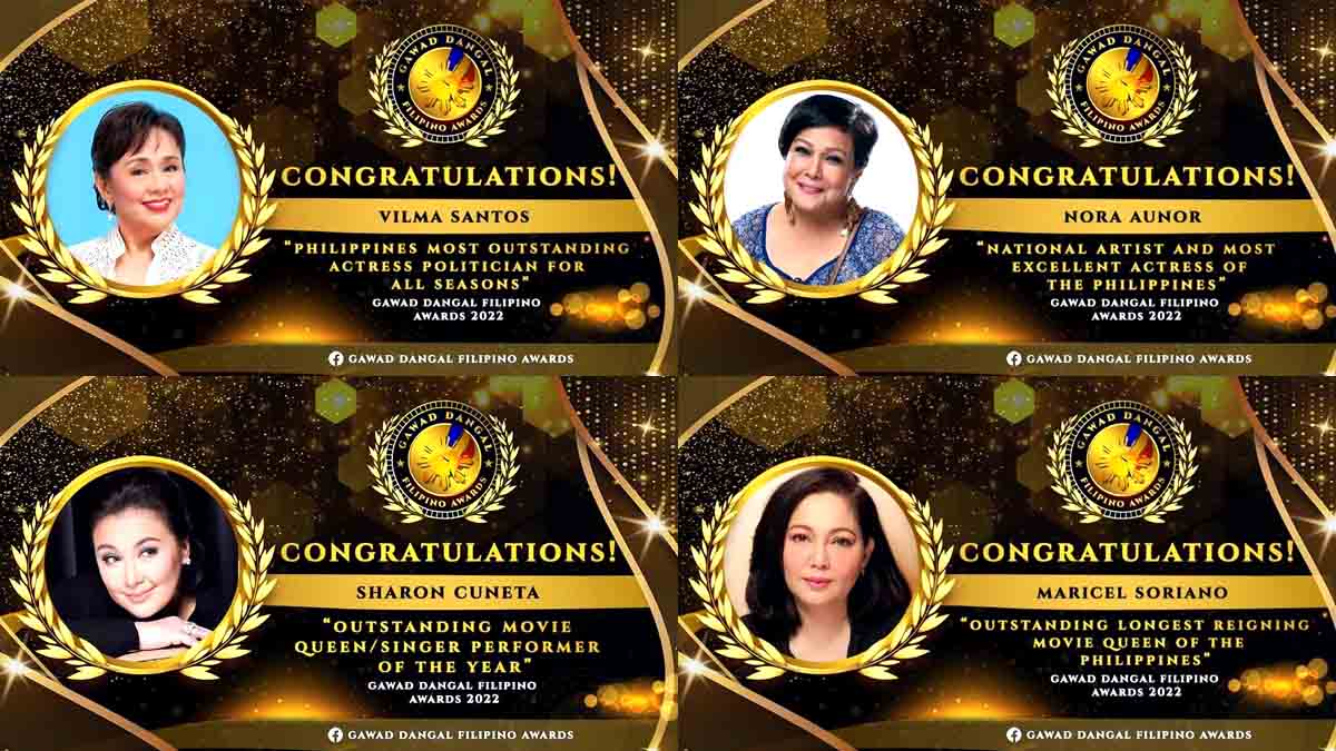 Vilma Santos Nora Aunor Sharon Cuneta Maricel Soriano