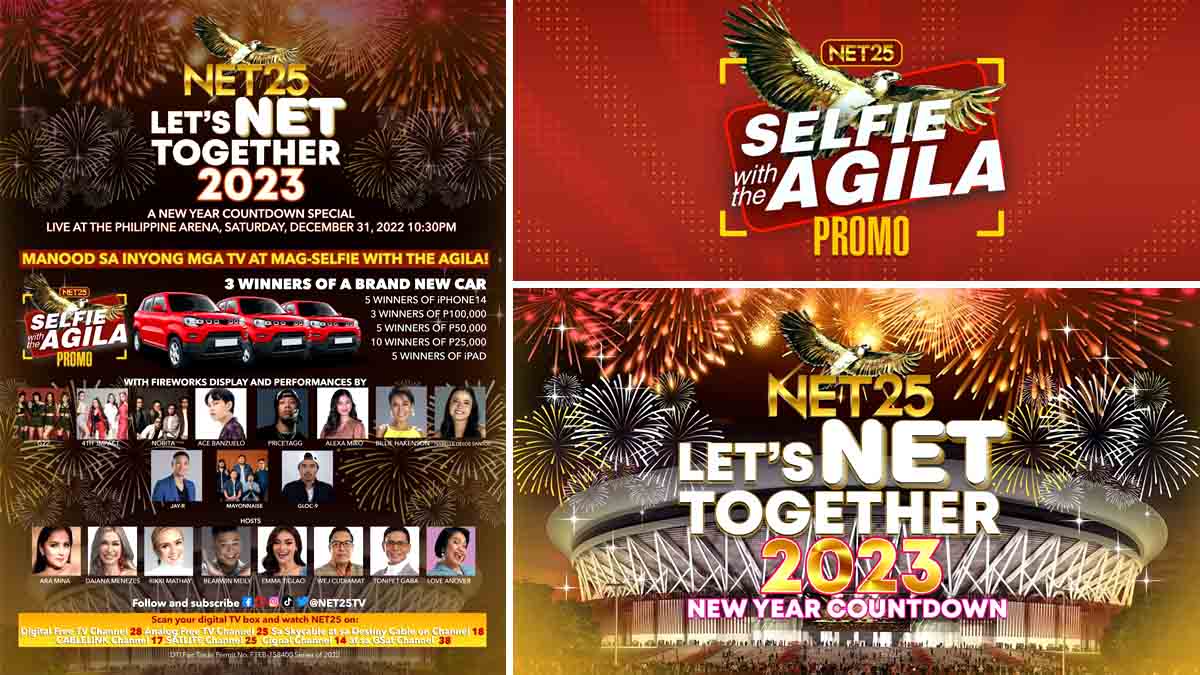 Salubungin Ang 2023 At Makisaya Sa NET25’s New Year Countdown Special ...