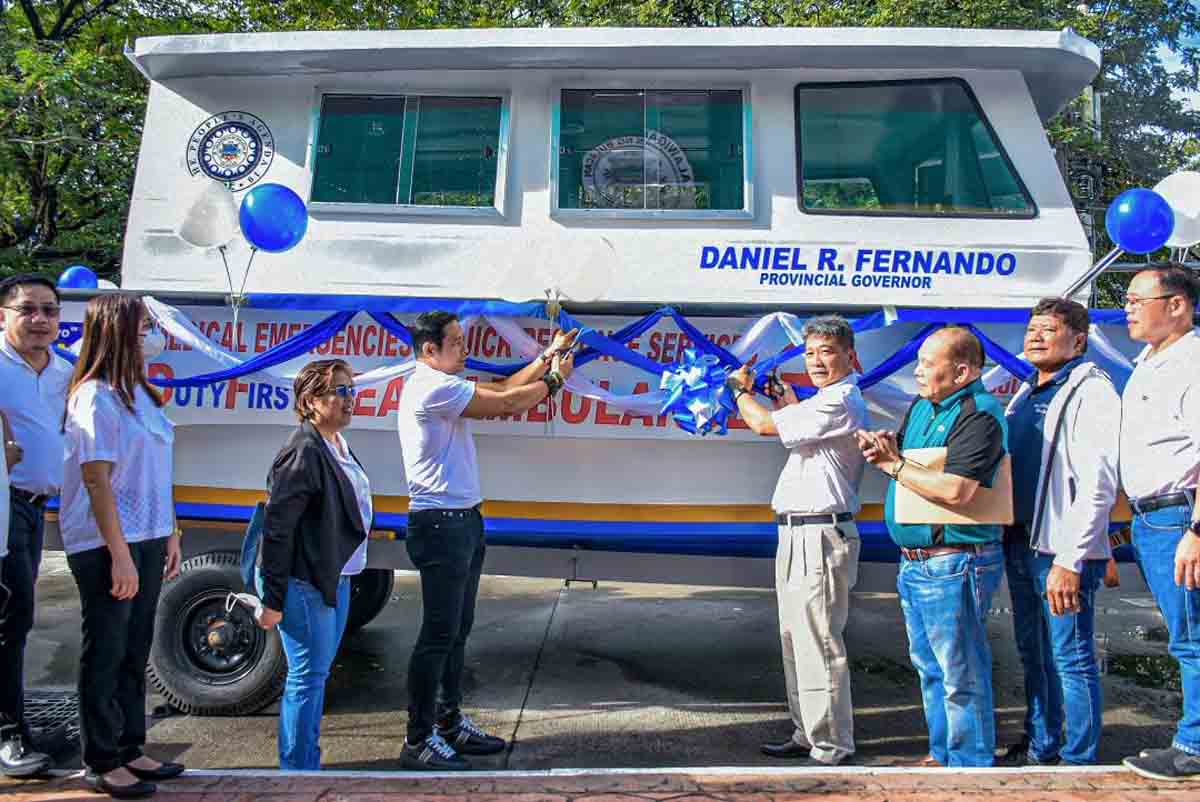 Daniel Fernando sea ambulance