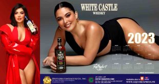 Ria Atayde White Castle Whisky Calendar Girl