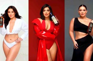 Ria Atayde White Castle Whisky Calendar Girl