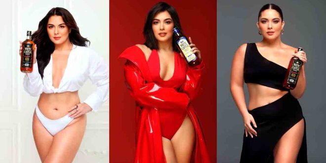 Ria Atayde White Castle Whisky Calendar Girl