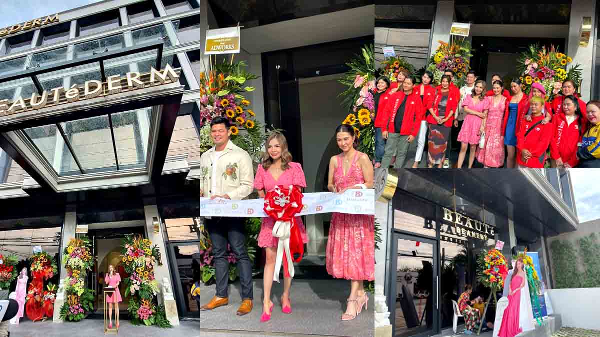 Marian Rivera Dingdong Dantes Rhea Tan Beautederm 2