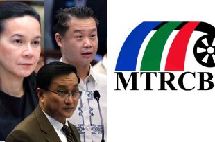 Grace Poe Win Gatchalian Francis Tolentino MTRCB