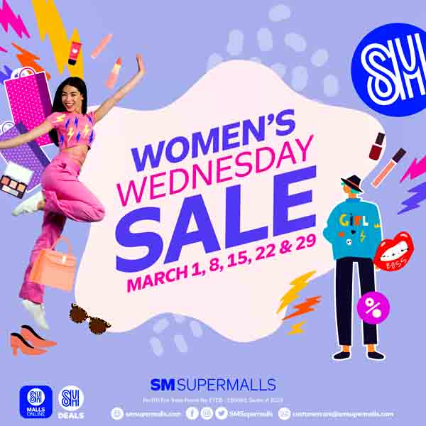 SM Womens Month Womens Wednesday Sale