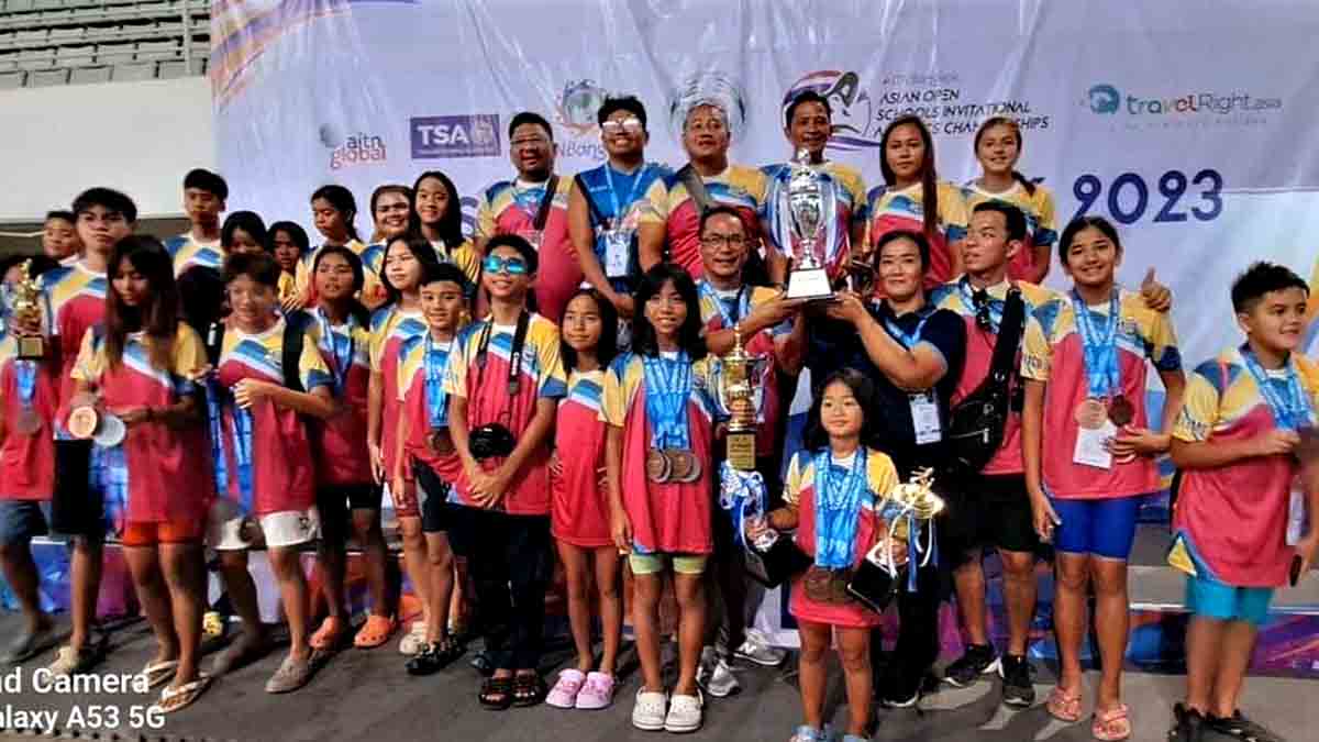 SLP-PH humakot ng 61 medalya sa AOS tilt sa Thailand