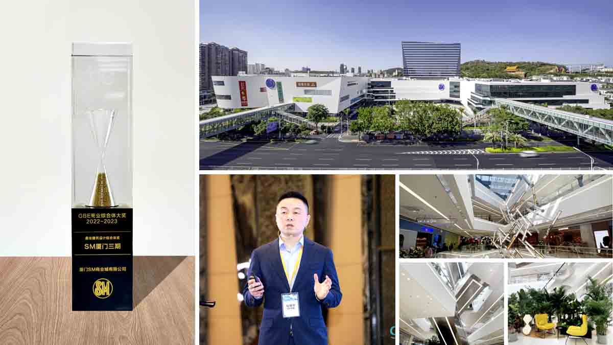 SM Xiamen Phase III wins “2022 Best Architectural Design Award”