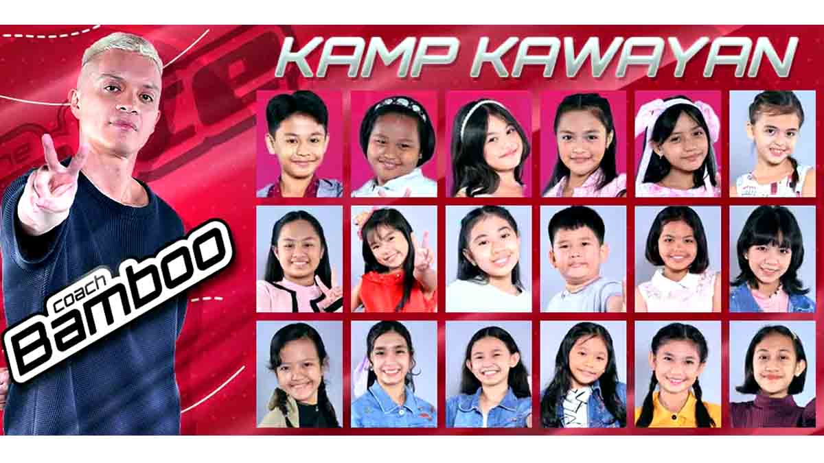 Bamboo Camp Kawayan The Voice Kids