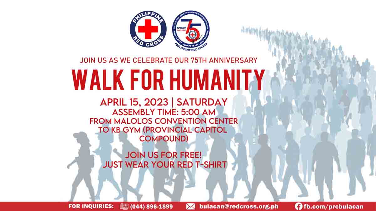 Walk for Humanity Bulacan Red Cross