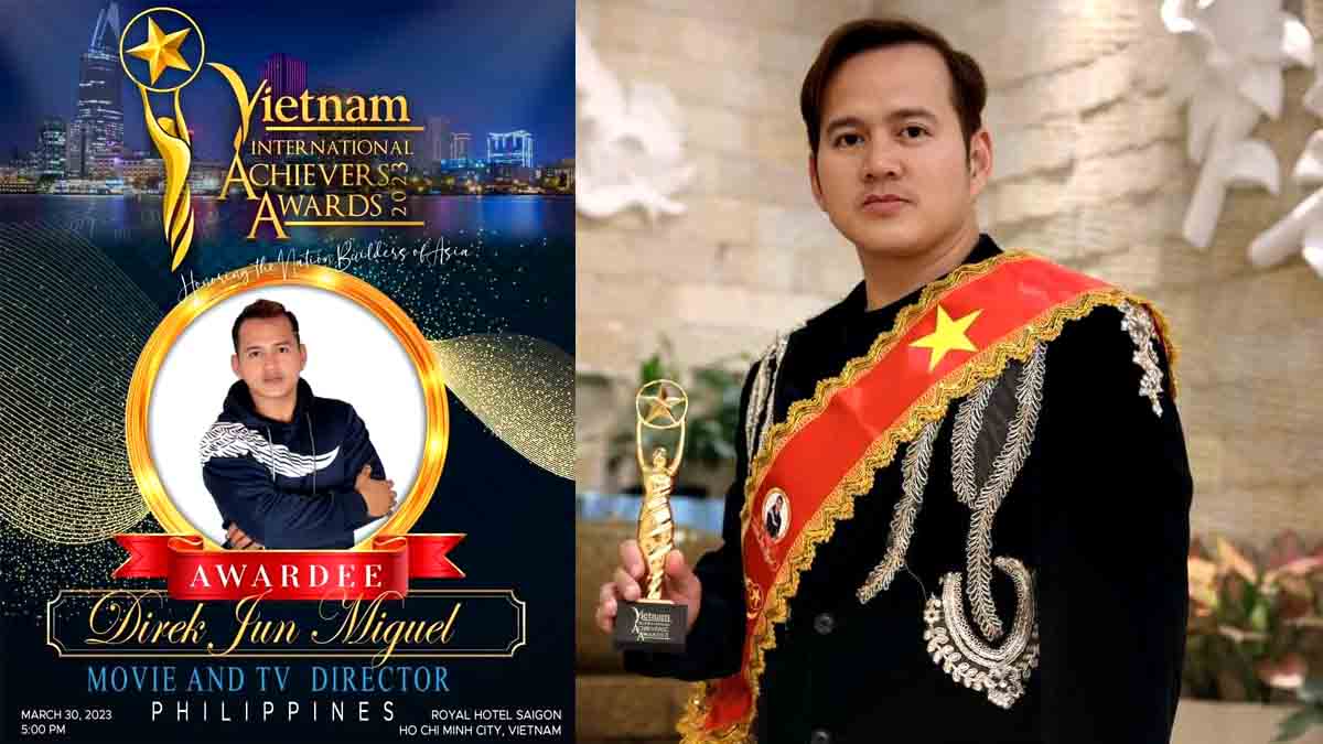 Jun Miguel Talents Academy Vietnam International Achievers Award