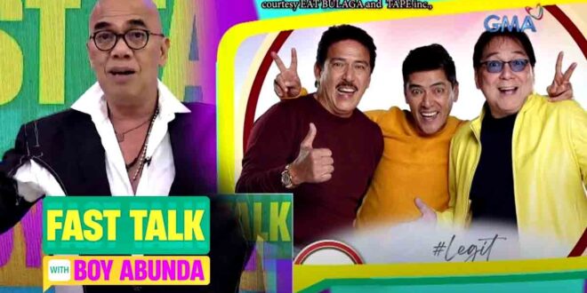 Boy Abunda Tito Sotto Vic Sotto Joey de Leon