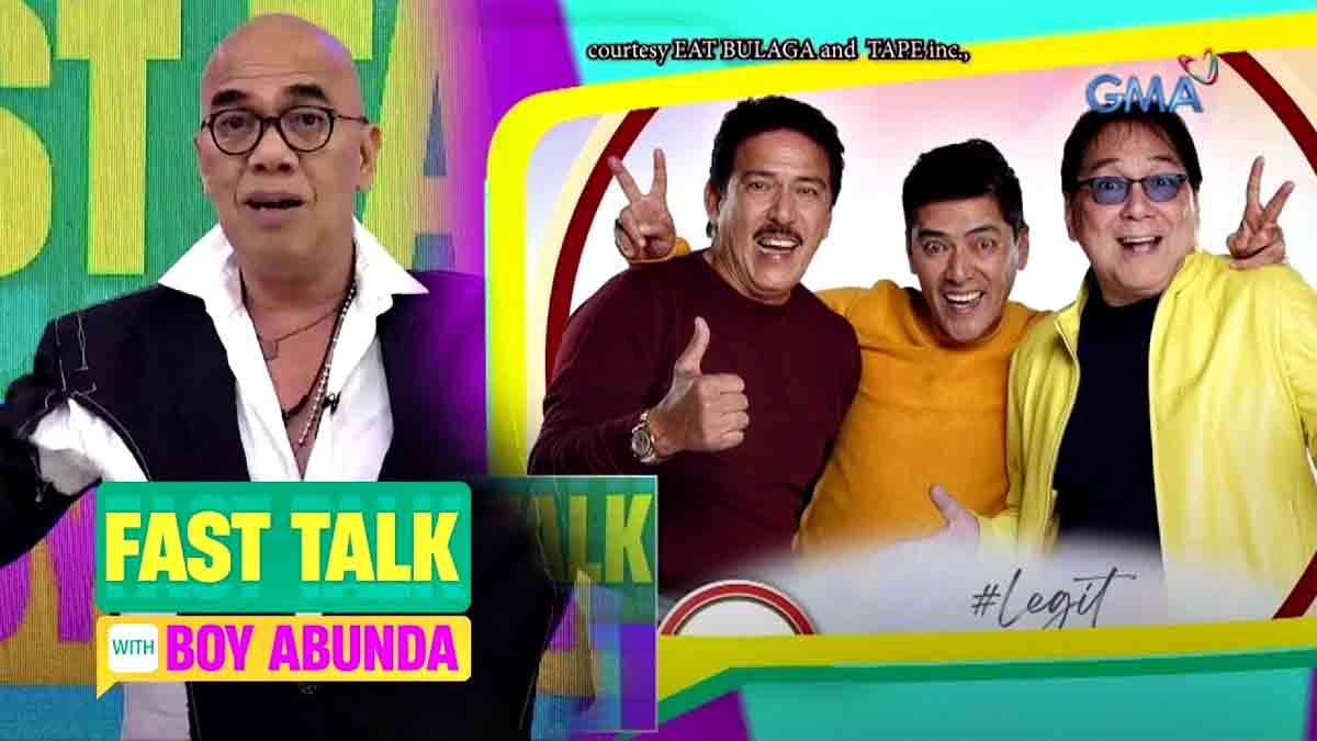 Boy Abunda Tito Sotto Vic Sotto Joey de Leon