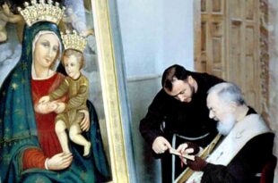 Mama Mary Padre Pio