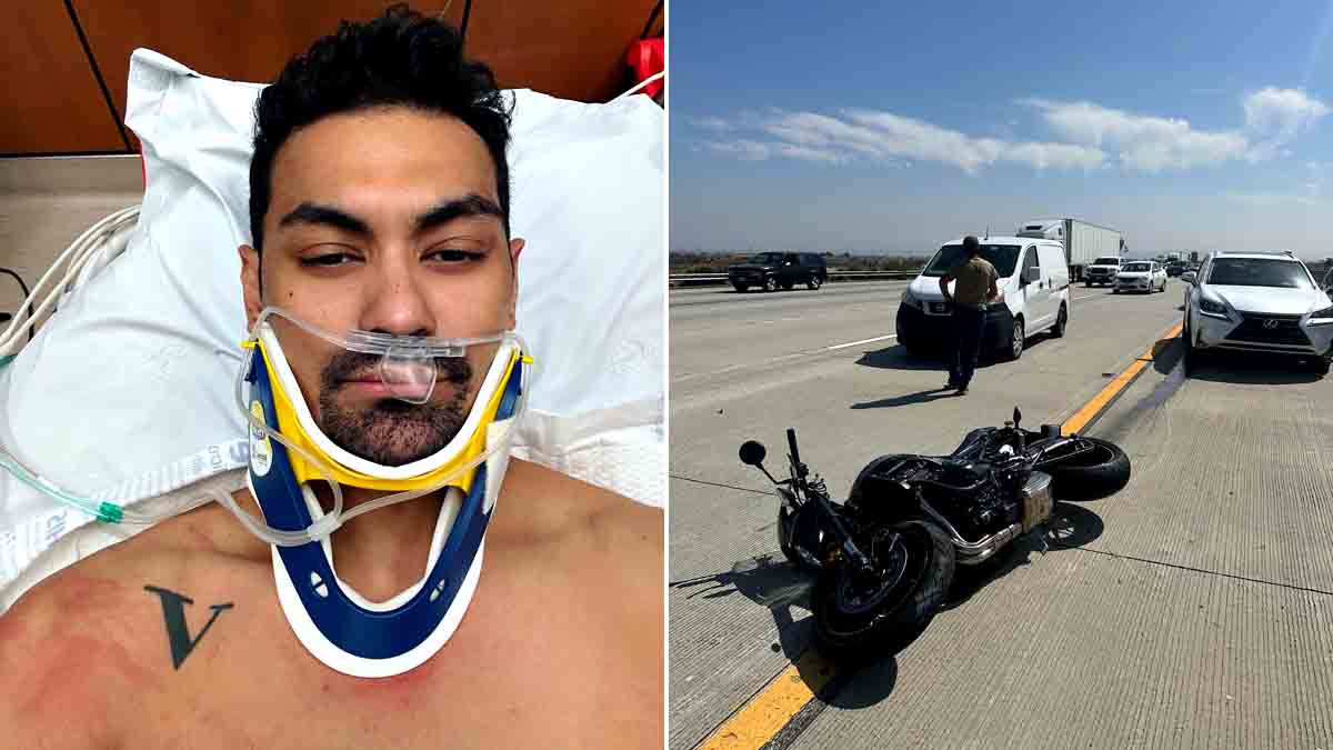 Gab Valenciano Motorcycle Accident