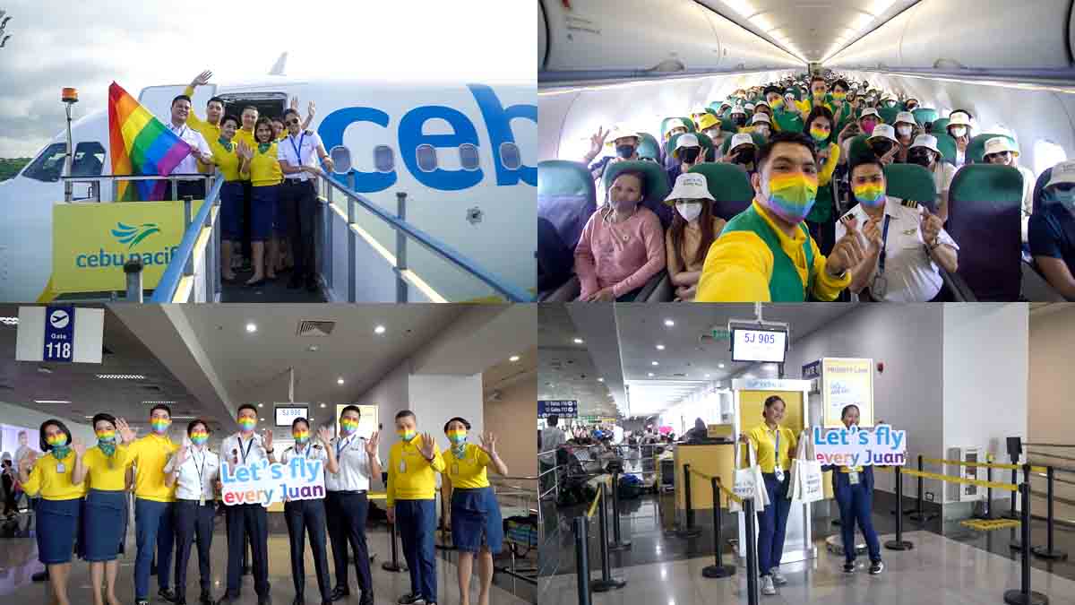 CEB Pride Flight CebPac