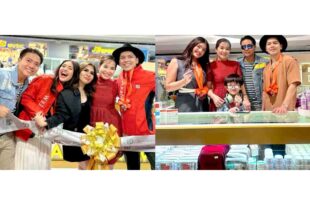 Michelle Lusung Rhea Tan Carlo Aquino Beautederm Sm North EDSA