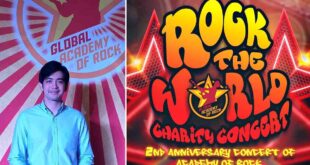 Joshua Garcia Rock The World Charity Concert Academy of Rock