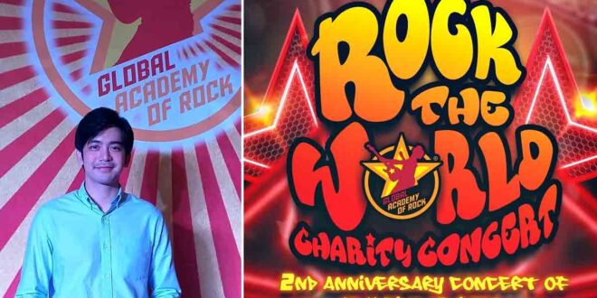 Joshua Garcia Rock The World Charity Concert Academy of Rock