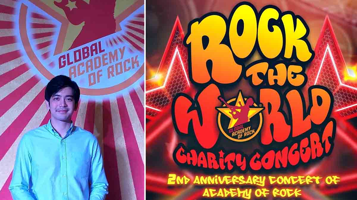 Joshua Garcia Rock The World Charity Concert Academy of Rock