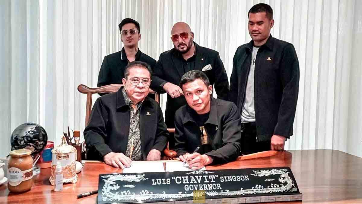 Chavit Singson LCS Group Charly Suarez Yohan Vasquez