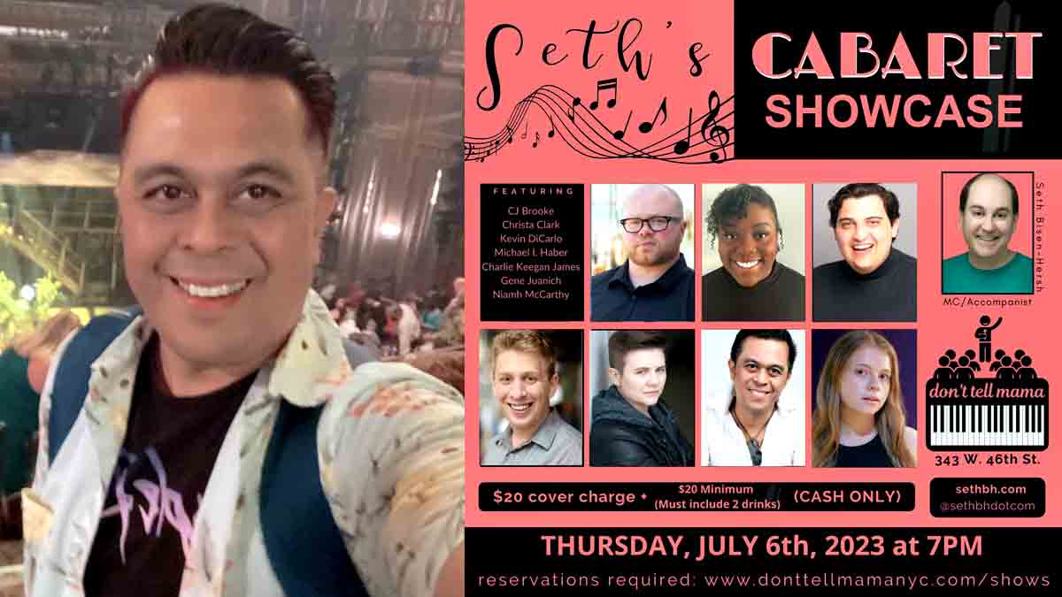 Gene Juanich cabaret showcase